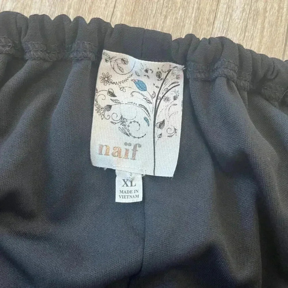 Womens Naif Black Tank Top - XL - Picture 6 of 6